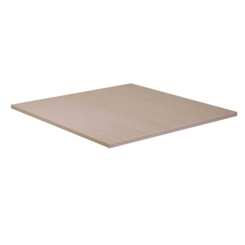 Plateau de table carré Medusa plaqué chêne 68 x 68 x 1,8 cm Vacchetti