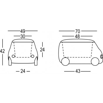 Coffre à jouets Van Plust Junior