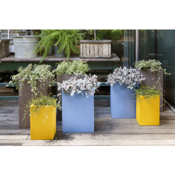 Vase à coulisse à base de pot