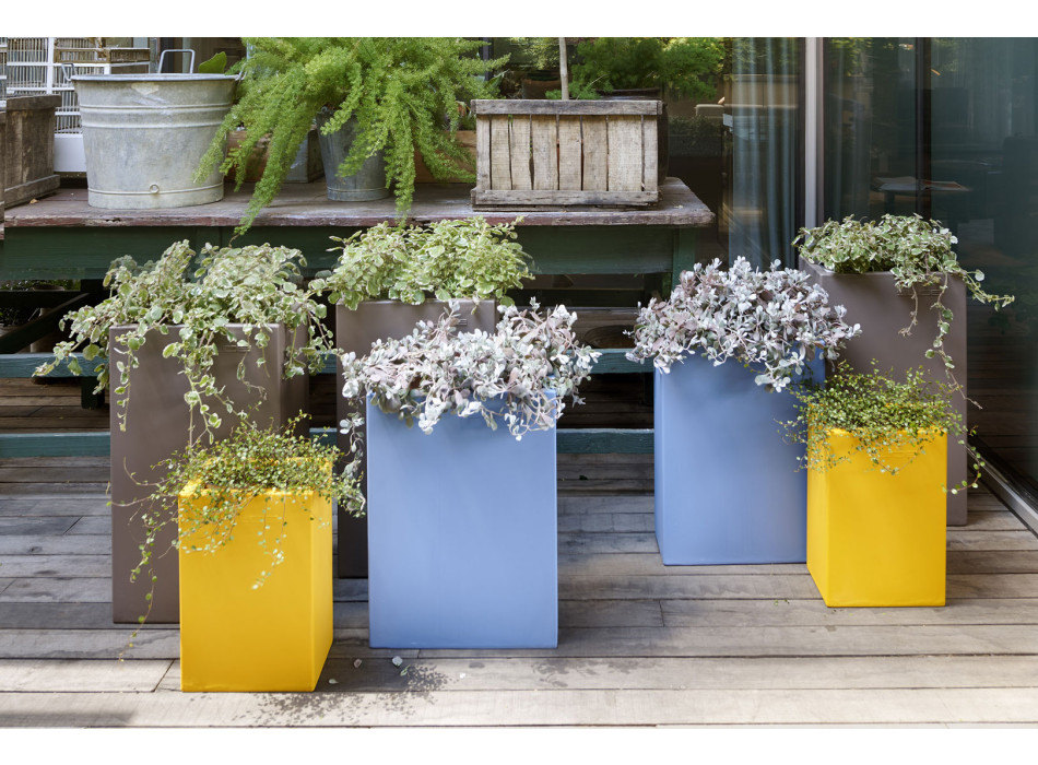 Vase à coulisse à base de pot