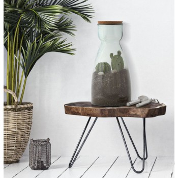 VASE DE JARDIN VERRE RECYCLÉ