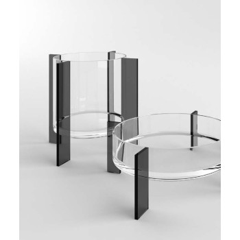 Vase en verre FLY rond (S) ADRIANI & ROSSI