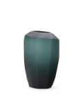 Vase en verre vert Geonix 45,5 cm