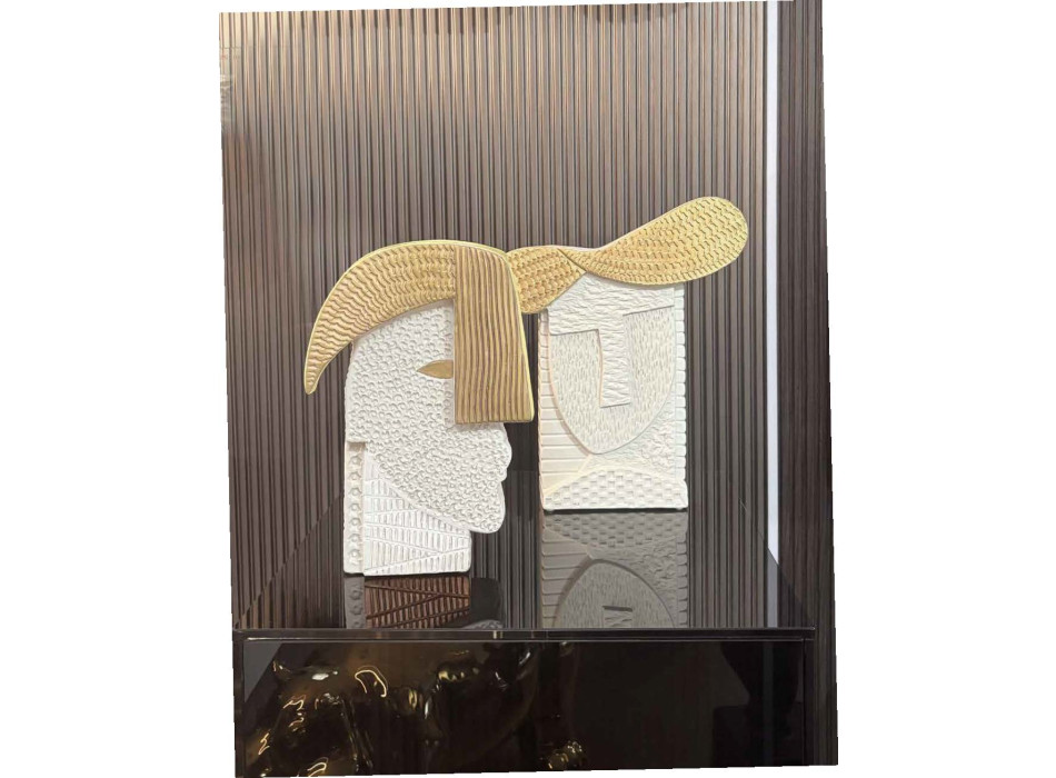 Vase sculpture falaise par ADRIANI & ROSSI