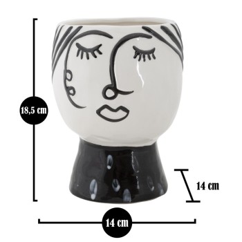 VASE VISAGE POT