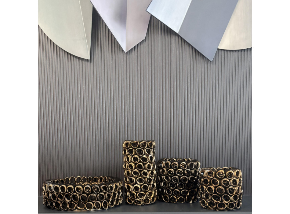 Vase sculpture falaise par ADRIANI & ROSSI