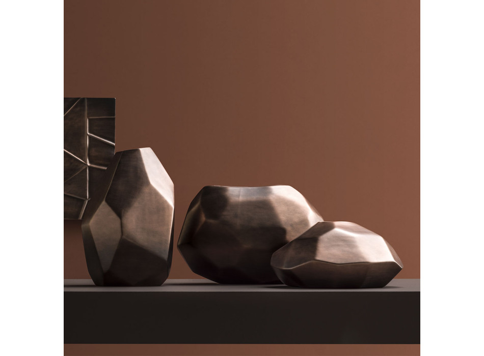 Vase sculpture falaise par ADRIANI & ROSSI