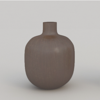 Vase Tob and Chic Rayé Q106/5R Adriani & Rossi