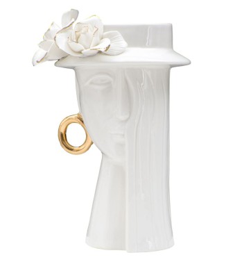 VASE ÉLÉGANT EN PORCELAINE FEMME