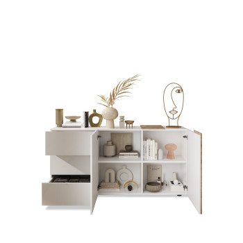 VENUS - Buffet 2 portes 3 tiroirs