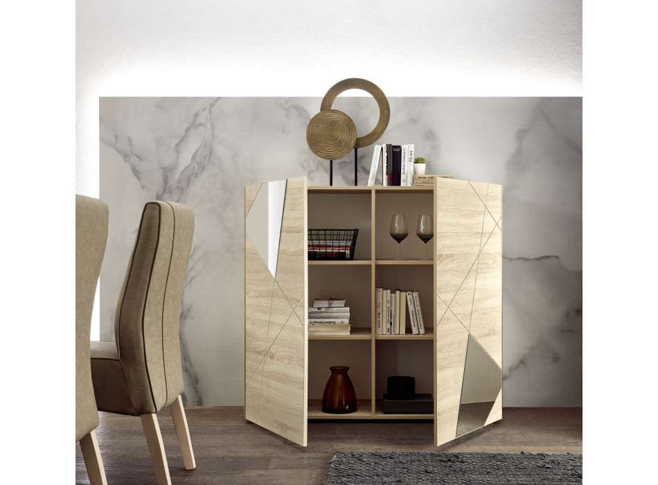 VITTORIA - Conteneur haut avec 2 portes